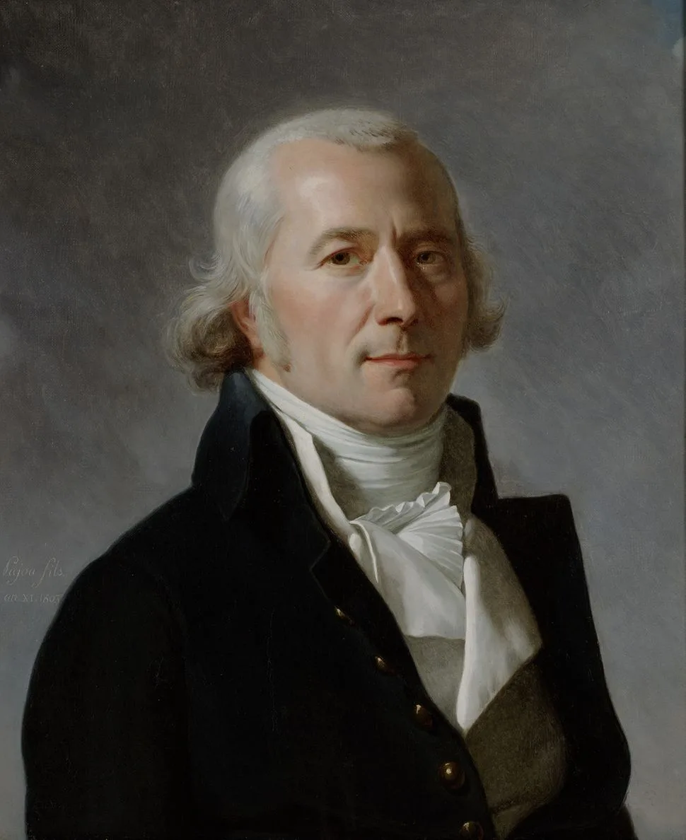 Ф. С. Лагарп (Ж. О. К. Пажу, 1803) — швейцарец-наставник, прививший Александру идеи Просвещения: «Всем, что я знаю… я обязан господину Лагарпу»