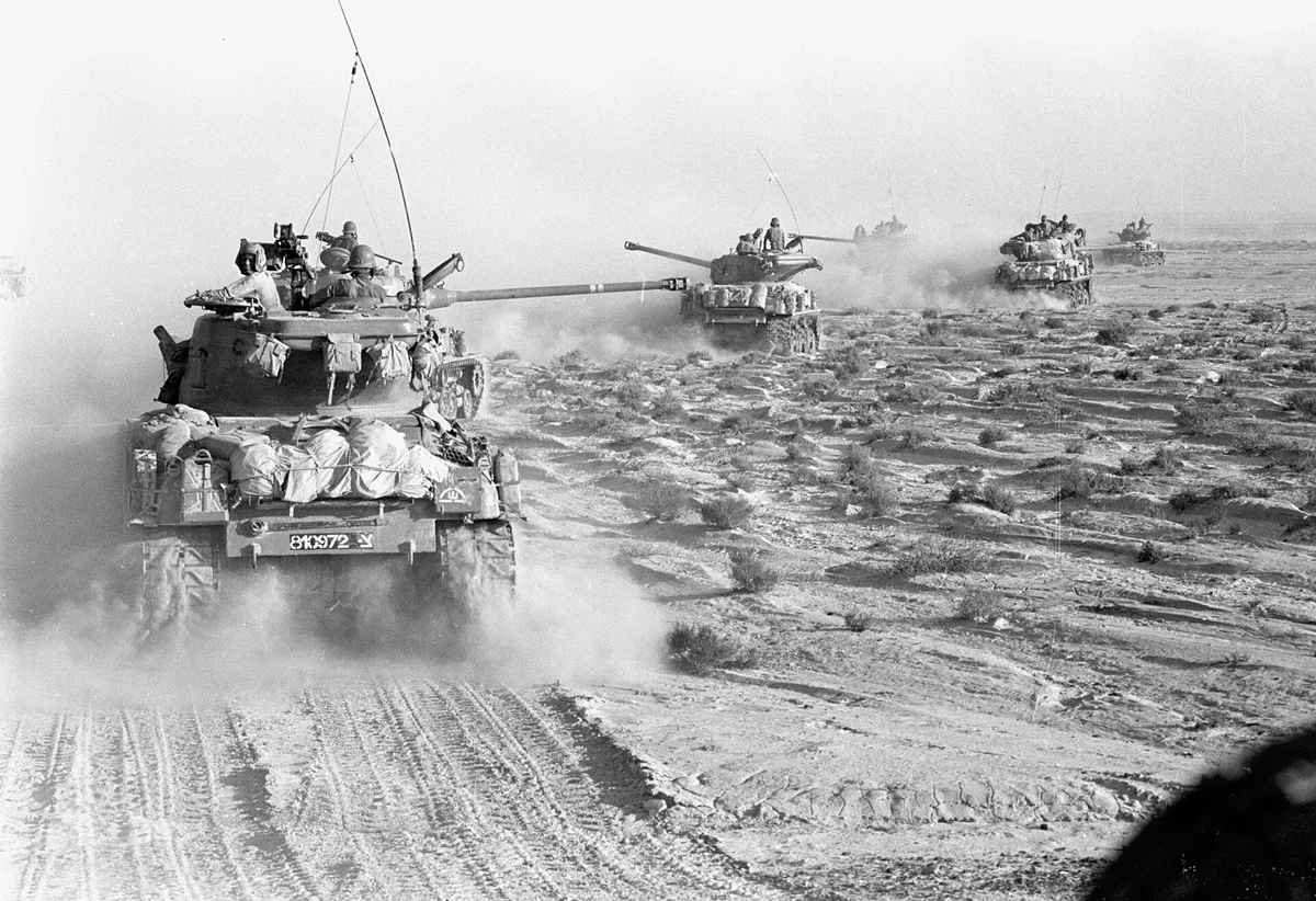 Израильская бронетанковая бригада в Шестидневной войне, июнь 1967 года