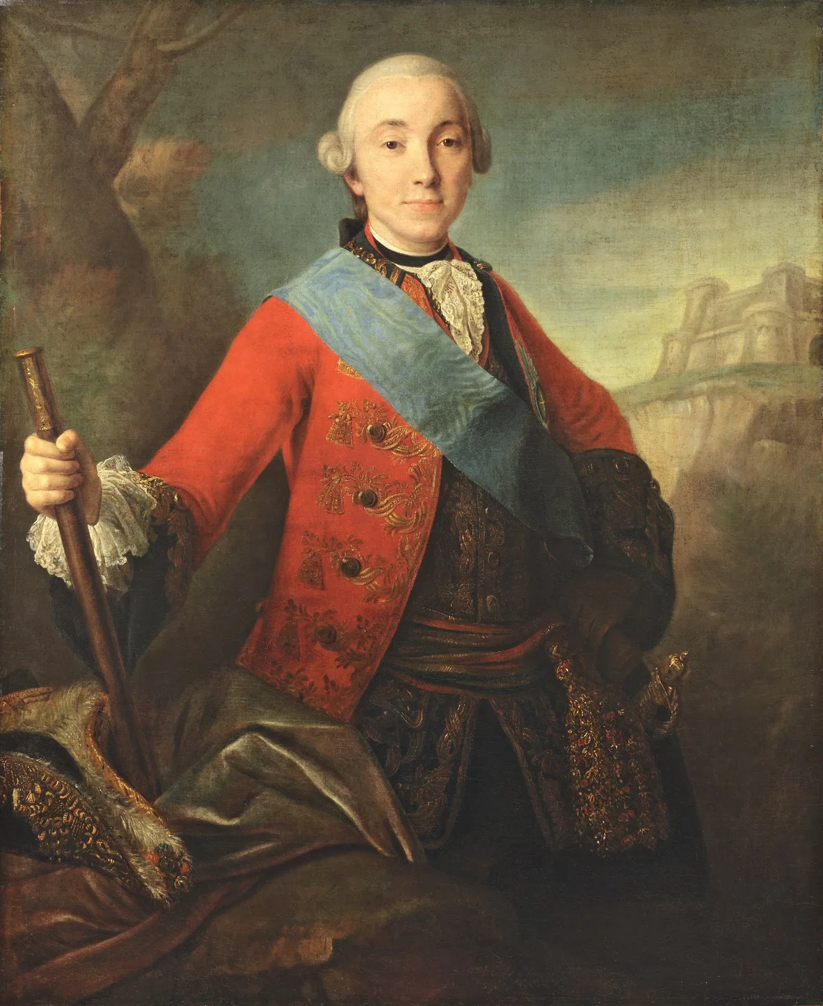 Портрет Петра III (Ф. Рокотов, 1758) — Манифест о вольности дворянства, возврат Восточной Пруссии, свержение 28 июня 1762 г.