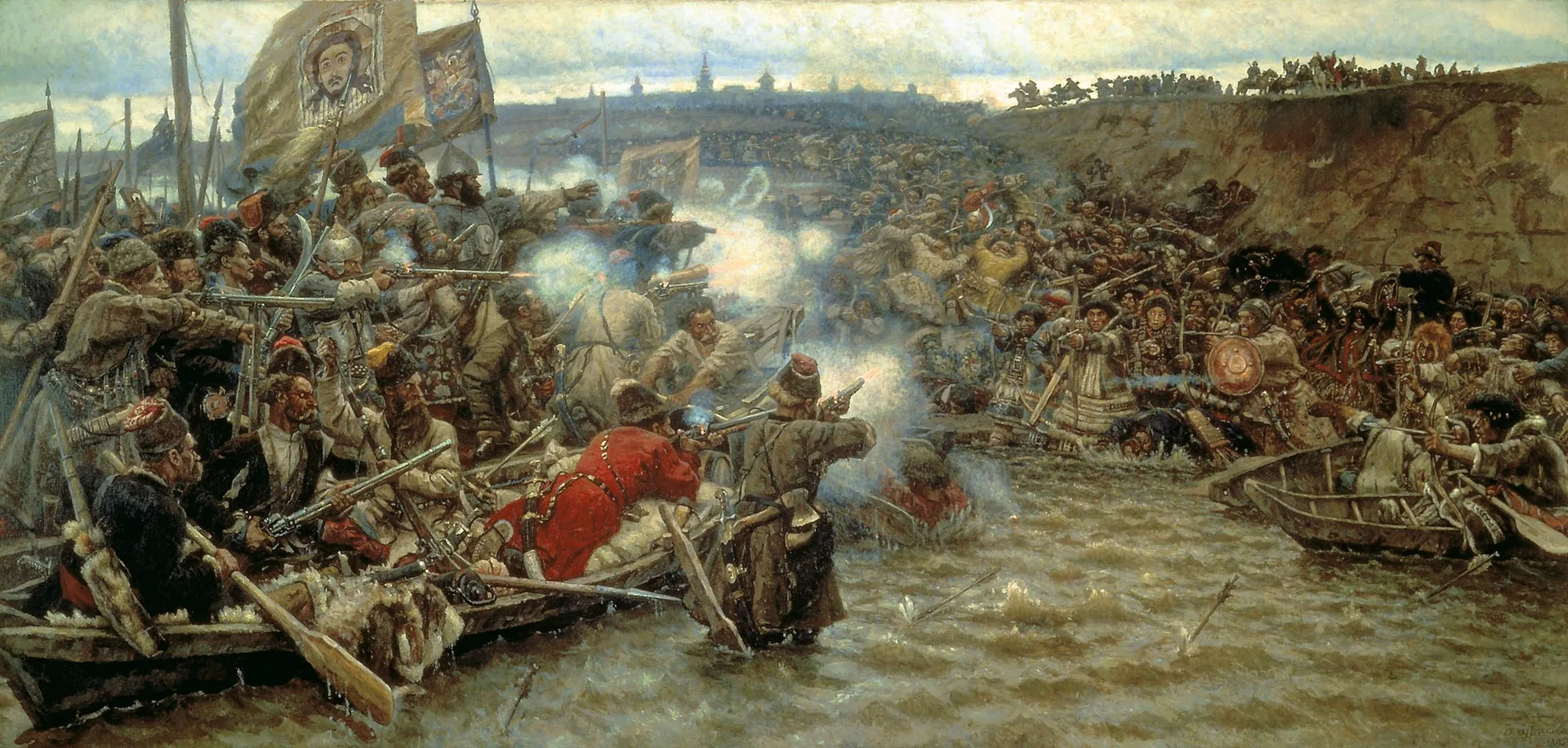 «Покорение Сибири Ермаком» (В. И. Суриков, 1895)