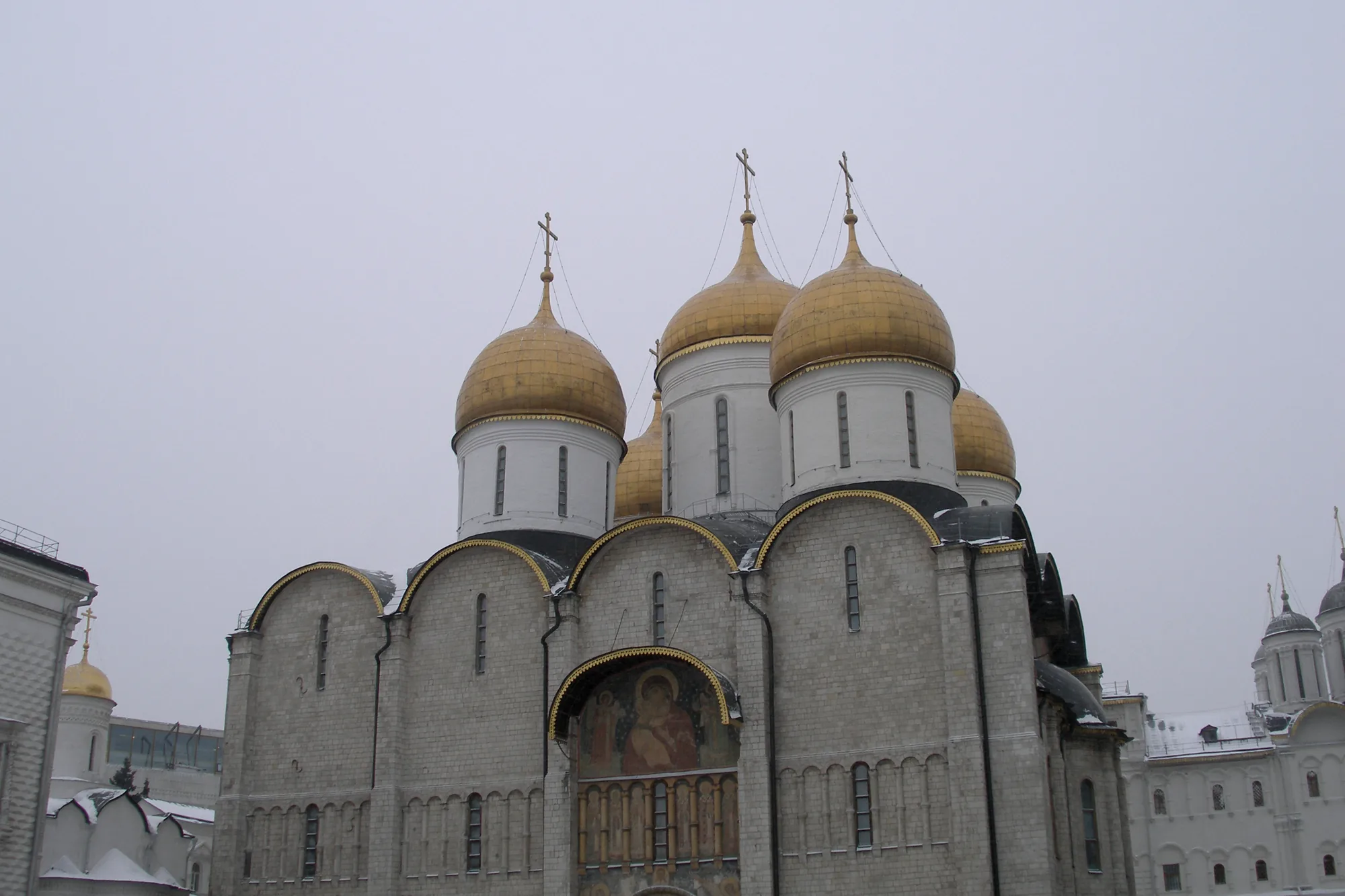 Успенский собор Московского Кремля (1475–1479, зодчий Аристотель Фиораванти)