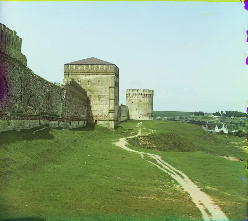 Смоленская крепостная стена (зодчий Фёдор Конь, 1596–1602) — фото С. Прокудина-Горского, 1910-е