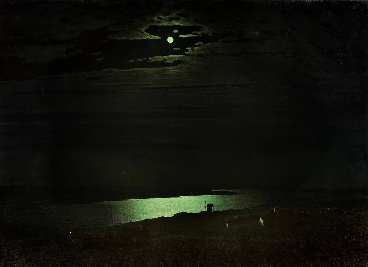 «Лунная ночь на Днепре» (А. Куинджи, 1880) — мастер поразительных световых эффектов