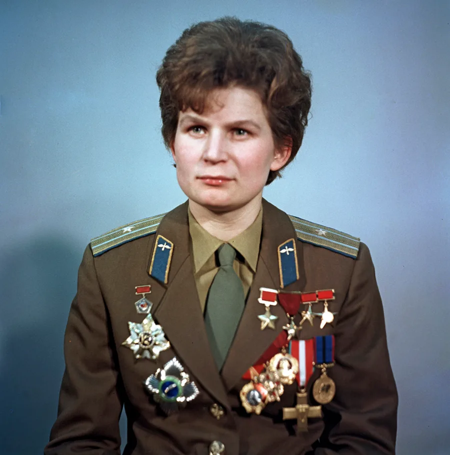 В. Терешкова — первая в мире женщина-космонавт, полёт 1963 года