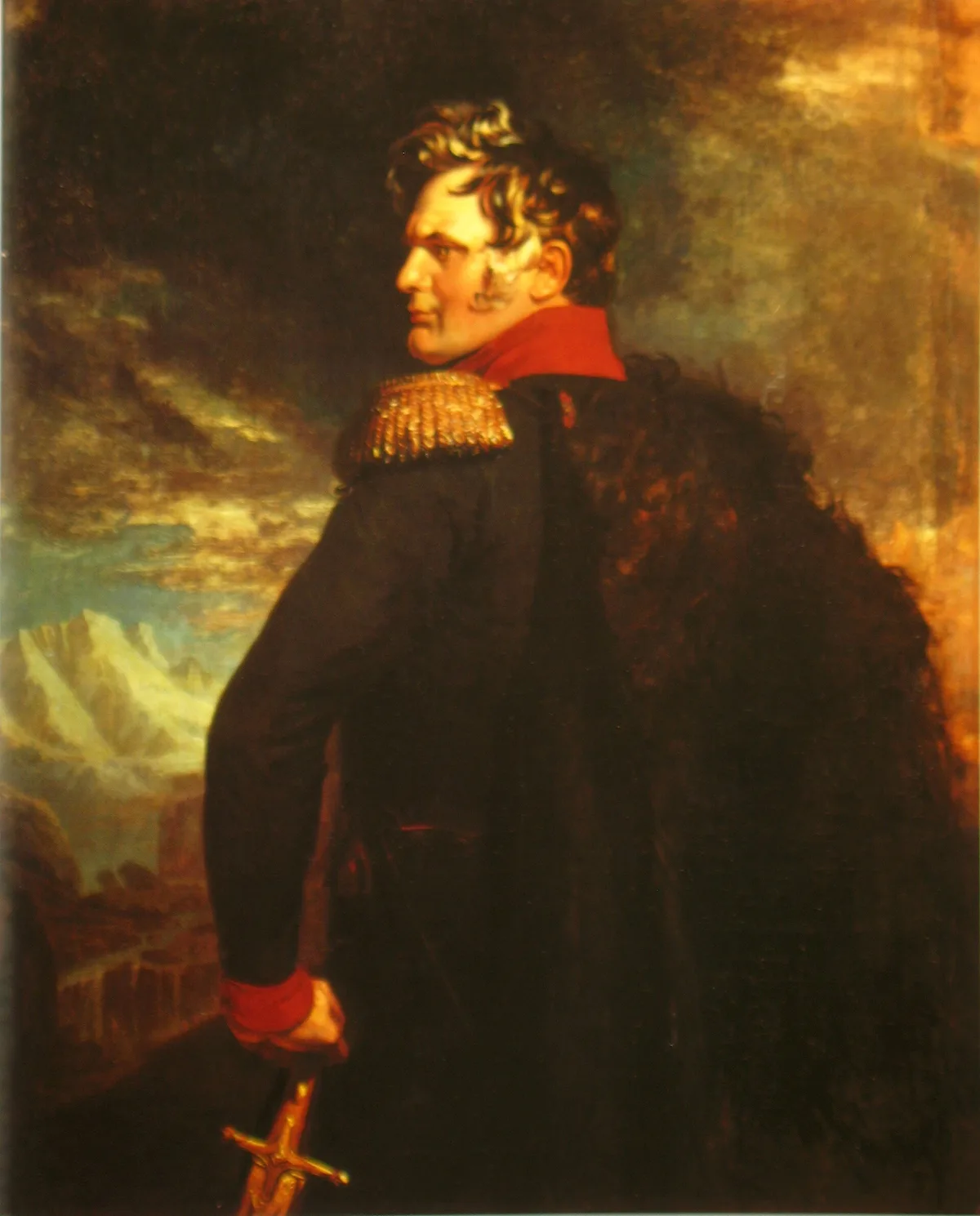 А. П. Ермолов (Дж. Доу) — наместник на Кавказе с 1816 г.; строил крепости Грозная, Нальчик, Назрань, отставлен Николаем I