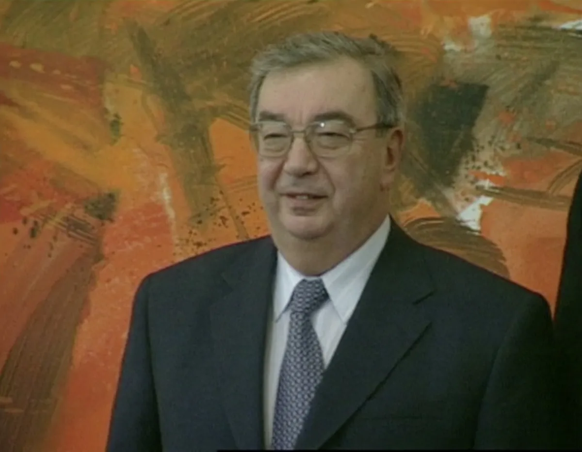 Е. Примаков (1929–2015) — министр иностранных дел с 1996 года, Председатель Правительства в 1998–1999 годах. Снимок 27 октября 1998 года